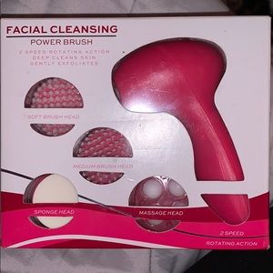 facial cleansing power brush